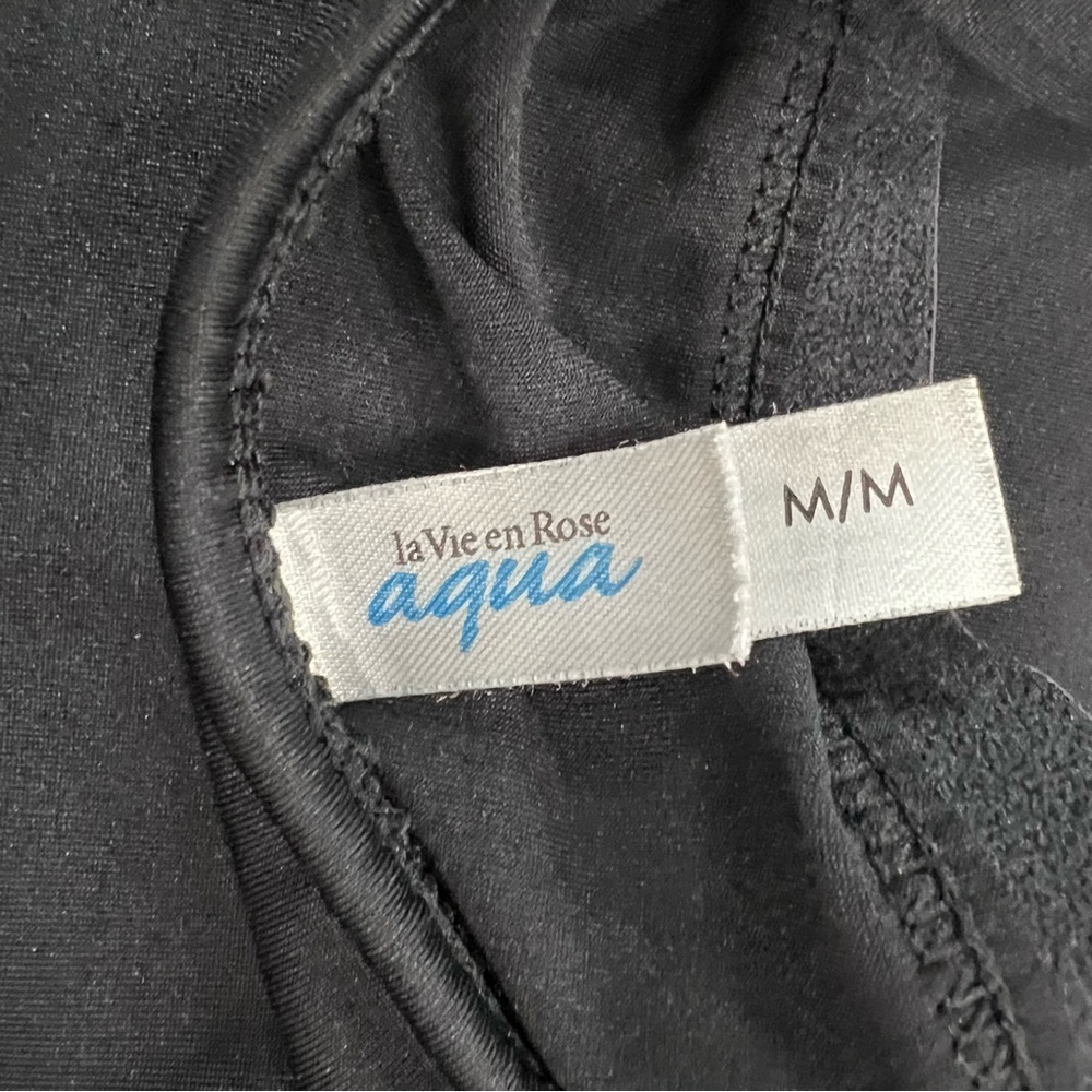 La Vie en Rose Aqua Bathing Suit Top - Picture 8 of 12